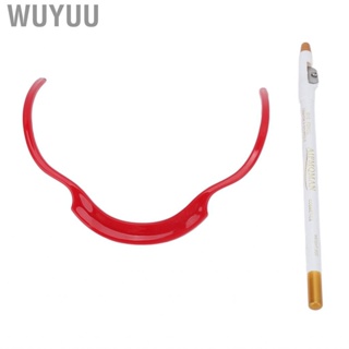 Wuyuu Barber Pencil Ergonomic Beard Stencil for Home Hair Salon Men