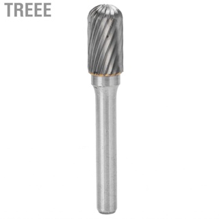 Treee Die Grinder Burr Bit Carbide File Single Cut for Automobile Ship