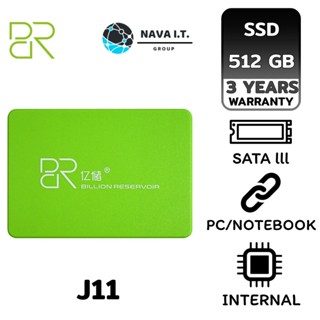 COINSคืน15%⚡FB9JMZV6⚡ (396) BILLION RESERVOIR J11 SSD - 2.5” SATA III 6GB/S (512GB) -ประกัน 3 ปี