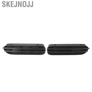 Skejnojj 2PCS Side Air Vents Grille Carbon Fiber for M Style Gloss Black Replacement BMW E60 M5