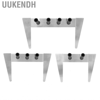 Uukendh Tattoo Machine Rack Stand Display Stainless Steel Firm Durable for Tool