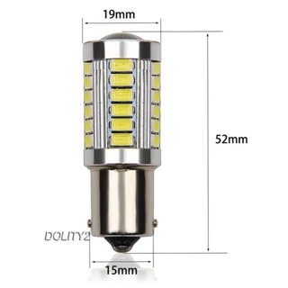 [Dolity2] หลอดไฟเลี้ยว Led 33SMD T20 6000K แบบเปลี่ยน สําหรับรถจักรยานยนต์