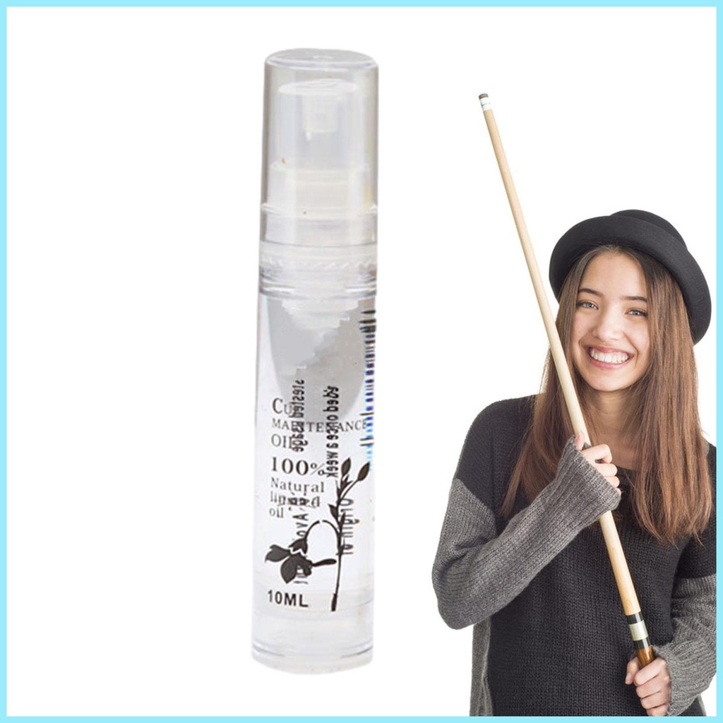 Pool Cue Oil บิลเลียดบริสุทธิ์ Pool Cue Oil สําหรับสนุ๊กเกอร์ Club Lube น้ํามันและ Rod Maintenance 1