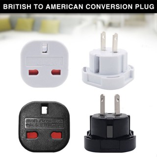 UK to US America Plug Adapter Travel Converter US Tourist Power Mains Adaptor