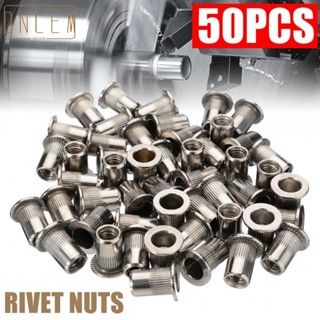 【ONCEMOREAGAIN】Rivet nut Stainless steel Nutsert Screw Cap Threaded Fastener Car Tools