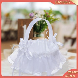 [Lovoski2] ตะกร้าดอกไม้ สัญลักษณ์ความรัก โรแมนติก สําหรับตกแต่งงานแต่งงาน
