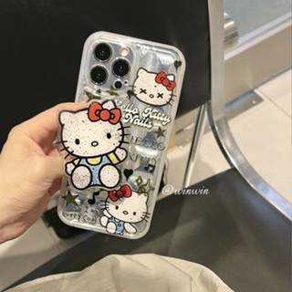 Kitty Cat Phone Case For Iphone14  11/12/13/Xs/Xr/78plus All-Inclusive Drop-Resistant