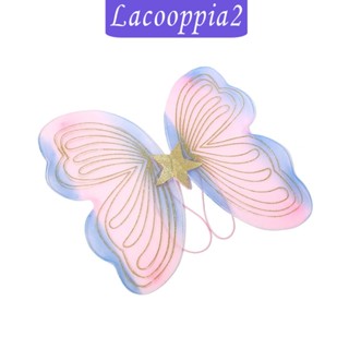 [Lacooppia2] ถุงมือ ที่คาดศีรษะ ลายผีเสื้อ สําหรับการแสดงบนเวที ปาร์ตี้วันเกิด ฮาโลวีน