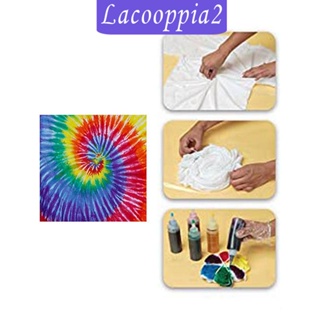 [Lacooppia2] ผงมัดย้อม 24 สี DIY 10 กรัมต่อแพ็ค สําหรับเด็ก ผู้ใหญ่ เสื้อผ้า โซฟา