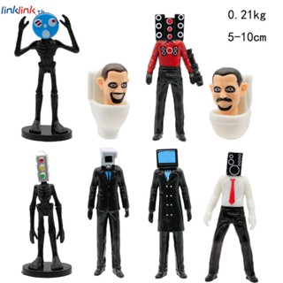 ห้องน้ำ Action Figure Speakerman Tv Man Monitor Man ตุ๊กตาของเล่นสำหรับเด็กของขวัญคอลเลกชัน Linklink