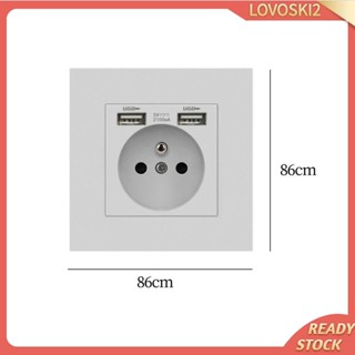 [Lovoski2] ซ็อกเก็ตชาร์จไฟฟ้า USB สําหรับเครื่องใช้ในครัวเรือน