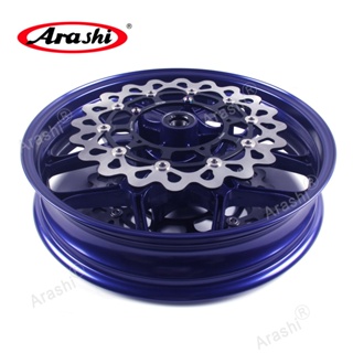 Arashi ดิสก์เบรกโรเตอร์ อุปกรณ์เสริม สําหรับรถจักรยานยนต์ YAMAHA YZF-R1 ABS 2015-2021 YZFR1 YZF R1 1000 ABS 2016 2017 2016 2017 2018 2019 2020