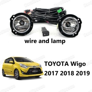 (พร้อมสายไฟ และสวิตช์) ไฟตัดหมอก สําหรับ Toyota WIGO 2012-2021