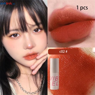 Vibely Light Mist Waterproof Matte Lip Glaze กำมะหยี่ Matte สี Lasting Non-stick Cup Lip Mud ลิปสติก Linklink