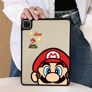 เคสแท็บเล็ต ลายการ์ตูนซูเปอร์มาริโอ้ สําหรับ Apple ipad 10.2 10.5 air 4 5 ipad 11 นิ้ว ipad 2022 10.9