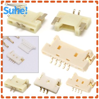 Suhe ขั้วต่อสายไฟ ทองแดง พลาสติก SMD Mx1.25 มม. 2 3 4 5 พิน 10 ชิ้น Mx1.25 มม.