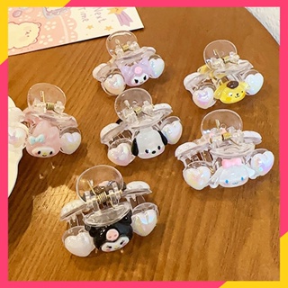 Sanrio กิ๊บติดผม ลาย Pachacco Cinnamoroll Purin Kuromi น่ารัก สไตล์เกาหลี สําหรับเด็กผู้หญิง นักเรียน 2023