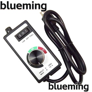 Blueming2 อุปกรณ์ควบคุมความเร็วพัดลมเราเตอร์ 1500W พลาสติก อลูมิเนียม สีดํา แบบพกพา สีขาว สําหรับช่างไฟฟ้า