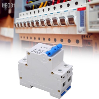 Leo310 พลังงานแสงอาทิตย์ DC Circuit Breaker 2P 4KA การแบ่งส่วนความสามารถสารหน่วงไฟ PV Miniature Air DC250V