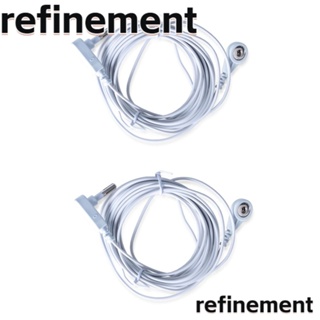 Refinement แผ่นปูพื้น ลวดทองแดง สีขาว 15 ฟุต แบบเปลี่ยน 2 ชิ้น