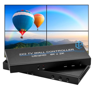 เครื่องประมวลผลวิดีโอ 4K X 2K HD หมุนได้ 180 องศา HDMI อินพุต 4K เอาท์พุต 1080P [Missece.th]