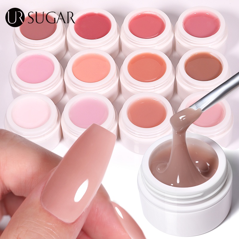 Ur SUGAR 15ml เจลต่อเล็บ แบบแข็ง ไม่เหนียวติด สําหรับต่อเล็บ
