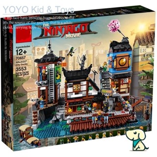 Yoyo Hobby HB1 แท่นวางภาพยนตร์ NINJAGO City 70657 06083 10941180093/ บล็อกตัวต่อ / ของเล่น / EN5