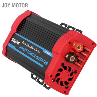 JOY Motor เครื่องแปลงไฟ Pure Sine Wave Universal 5000W Peak DC12V ถึง 110-120V สำหรับยานยนต์