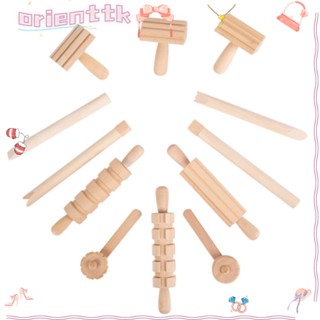 Orienttk ชุดเครื่องมือดินเผาไม้ 12 แบบ 12 ชิ้น DIY