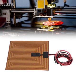 Leo310 ฟิล์มองค์ประกอบความร้อน PI ยืดหยุ่น 150 ℃ 7.9 X นิ้วแผ่นฮีตเตอร์กาวสำหรับเครื่องพิมพ์ 3D