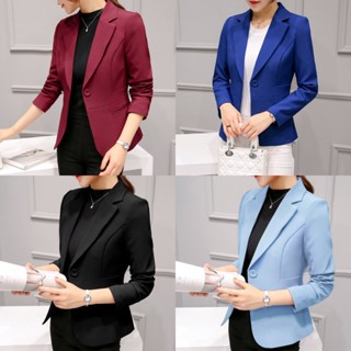 เสื้อสูท ทรงสวย เก๋ เข้าได้กับทุกชุด พร้อมส่ง