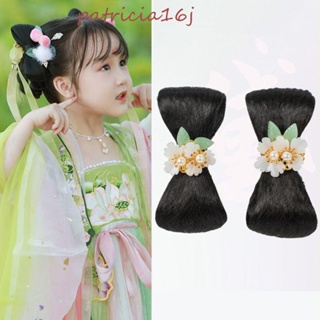 Apatricia16j Hanfu Hair Chignon วิกผมสังเคราะห์ สไตล์โบราณ สําหรับถ่ายภาพ