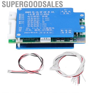 Supergoodsales BMS Protection  Management System Board With Balance 40A 16S