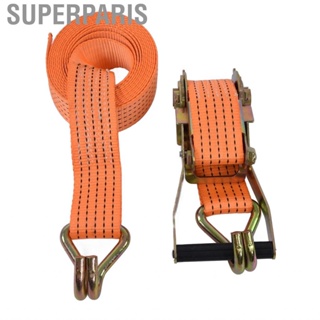 Superparis Ratchet Tie  Car Strap 50mm Width with Double Hooks for Transportation