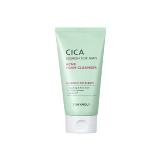 TONYMOLY Derma Lab Cica Blemish For Men Acne Foam Cleanser 120g