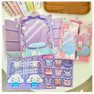 ใหม่ สติกเกอร์ Sanrio Melody Kuromi แฮนด์เมด DIY ของเล่นเสริมการศึกษา สําหรับเด็ก