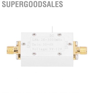 Supergoodsales 2K‑3000MHz Gain 30dB RF Broadband Amplifier High Frequency LNA 9-12VDC