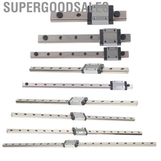 Supergoodsales Miniature Linear Rail Slide ​Guide 12mm Width Guide Bearing Steel