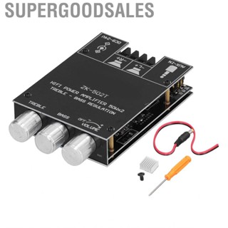 Supergoodsales Power Amplifier Board Module  Stereo Dual Channel Treble Bass Control