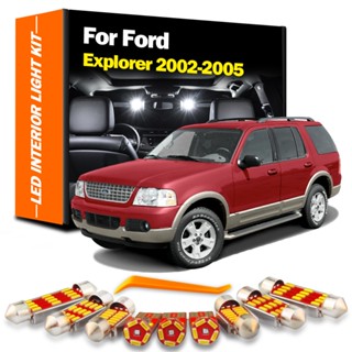 ชุดหลอดไฟ LED แคนบัส สําหรับ Ford Explorer 2002 2003 2004 2005 15 ชิ้น