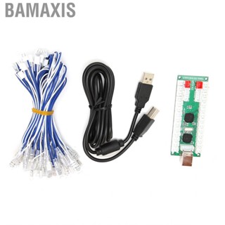 Bamaxis Arcade Controller Encoder Board  Easy Installation PCB with USB Cable for Win7 Linux PS3