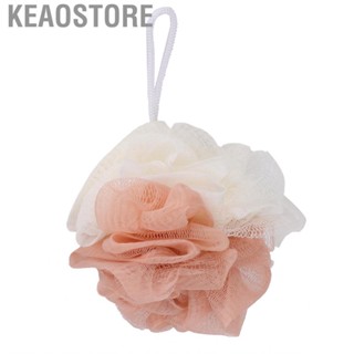 Keaostore Bath Ball Splicing Simple And Elegant Two Color Delicate Foaming Net Mesh GDT