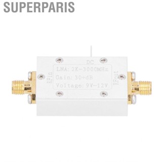 Superparis 2K‑3000MHz Gain 30dB RF Broadband Amplifier High Frequency LNA 9-12VDC