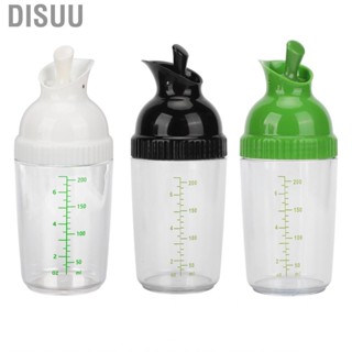 Disuu 200ml Salad Dressing Shaker  Free Prevent Leakage Jar