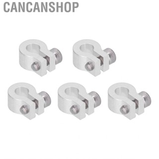 Cancanshop 5 PCS Exhaust Clamps Aluminum Alloy Butt Joint Narrow Band Clips For Car