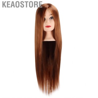 Keaostore Hairdressing Mannequin Head Haircut Practice Hair