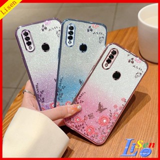 เคส OPPO A31 HYB ดอกไม้ ผีเสื้อ เคสโทรศัพท์ ป้องกัน