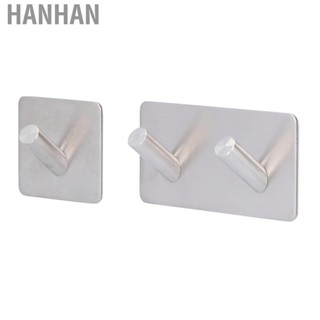 Hanhan Bathroom Hook  Good Durability Simple Design Wall Hooks for Bedrooms Bathrooms Closets