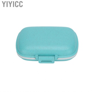 Yiyicc Case 8 Compartments  Organizer Daily Vitamin Container SH