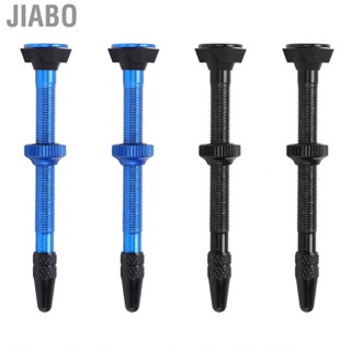 Jiabo Tubeless Valve Stem Alloy Presta  Reusable for Mountain Road Bike